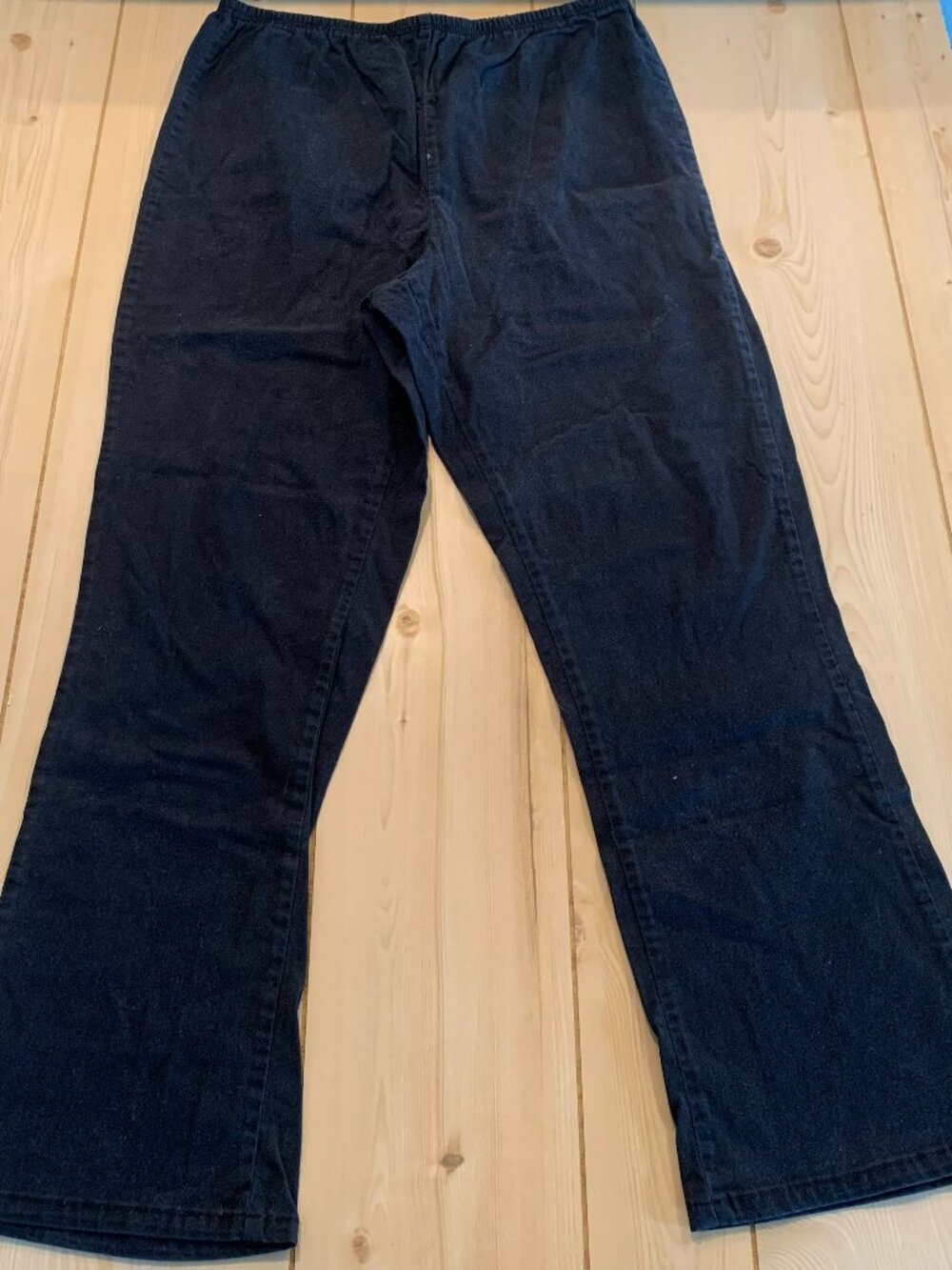Vintage Y2K North Crest Retro Casual Elastic Waist Stretch Pants Women's Size 2X